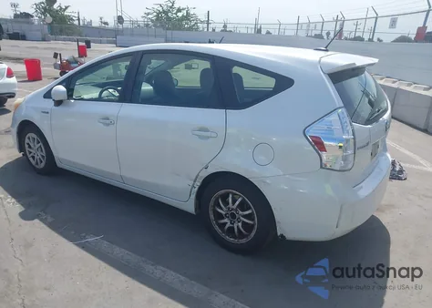 2012 Toyota Prius V Three from USA, damaged, VIN JTDZN3EU5C3067945